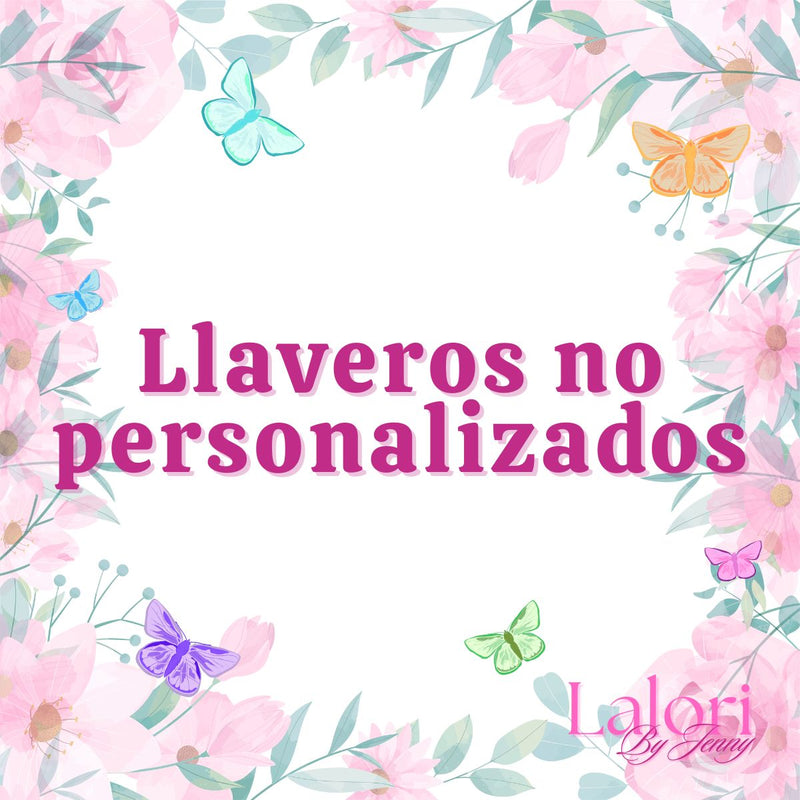 Llaveros no personalizados