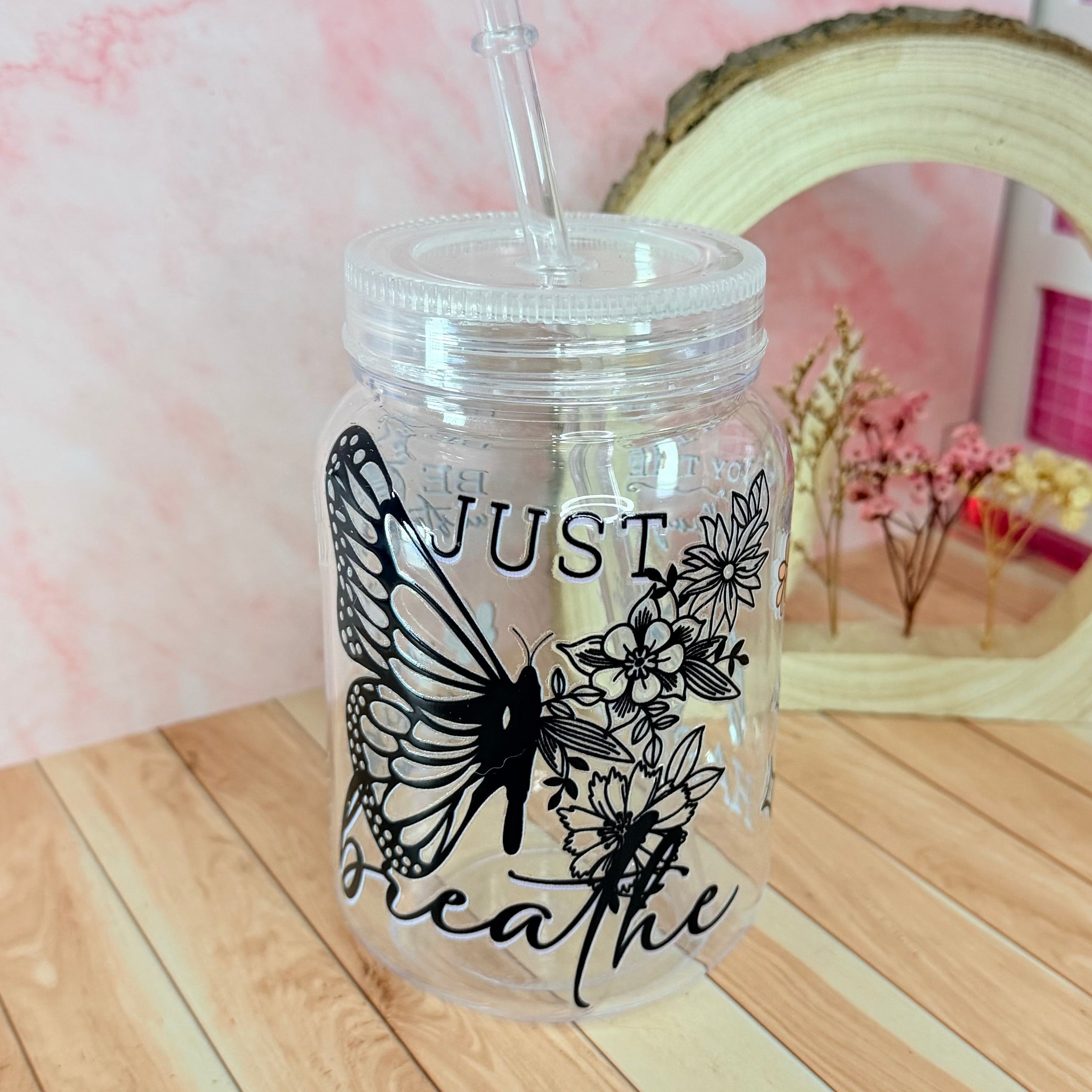 Vaso “just breathe”