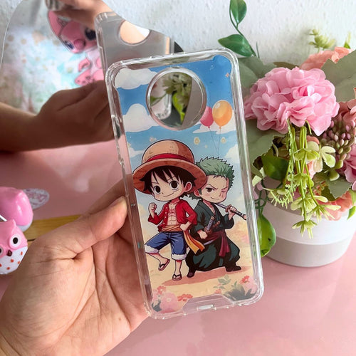 Funda Animada Luffy Zoro Chibi