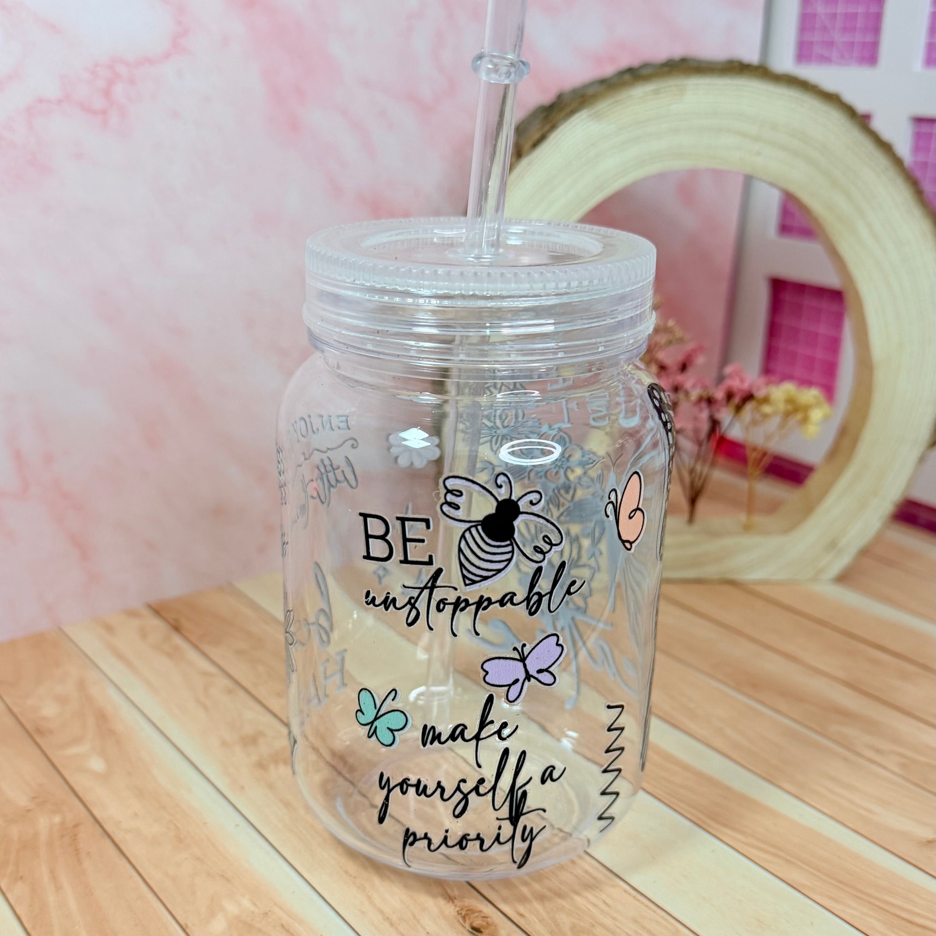 Vaso “just breathe”