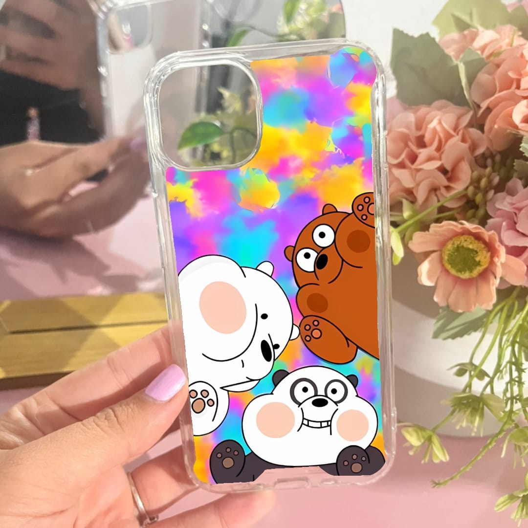 Funda osos escandalosos arcoiris