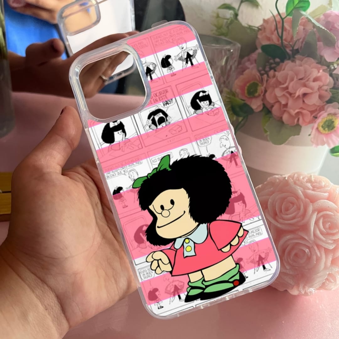Funda Mafalda rosa